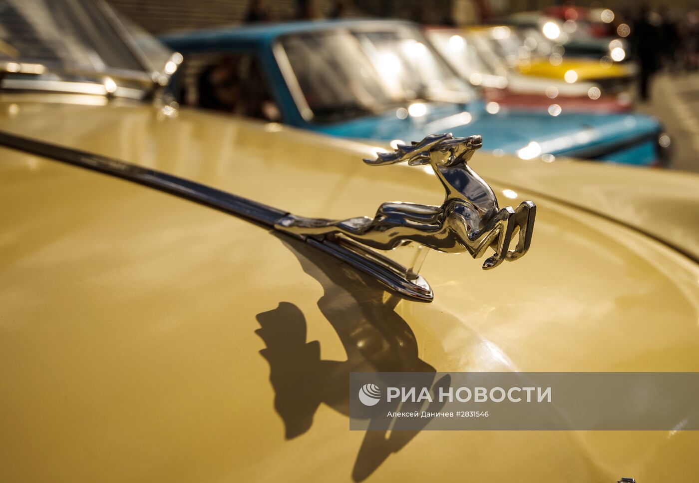 Выставка ретро-автомобилей в Санкт-Петербурге