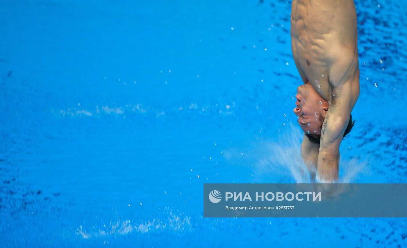 Прыжки в воду. Мировая серия FINA. Третий день