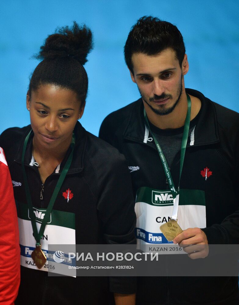 Прыжки в воду. Мировая серия FINA. Третий день