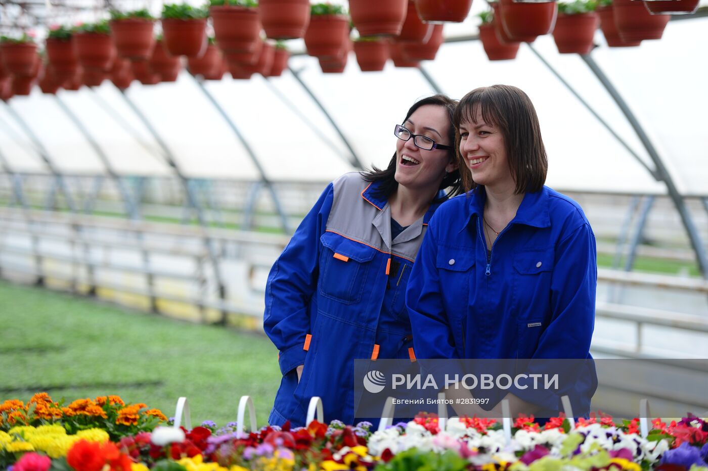 Мэр Москвы С. Собянин посетил ГУП "Мосзеленхоз"