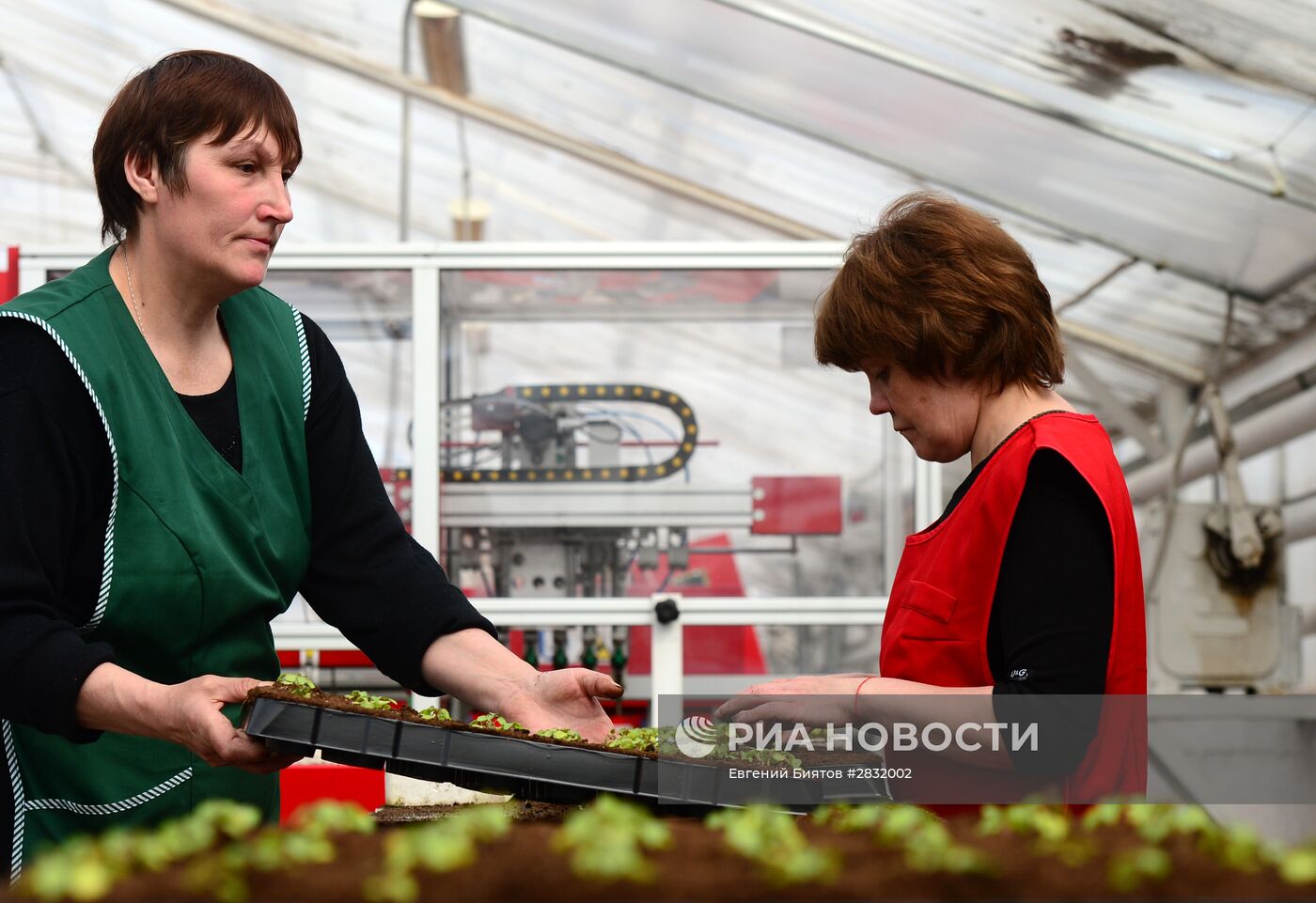 Мэр Москвы С. Собянин посетил ГУП "Мосзеленхоз"