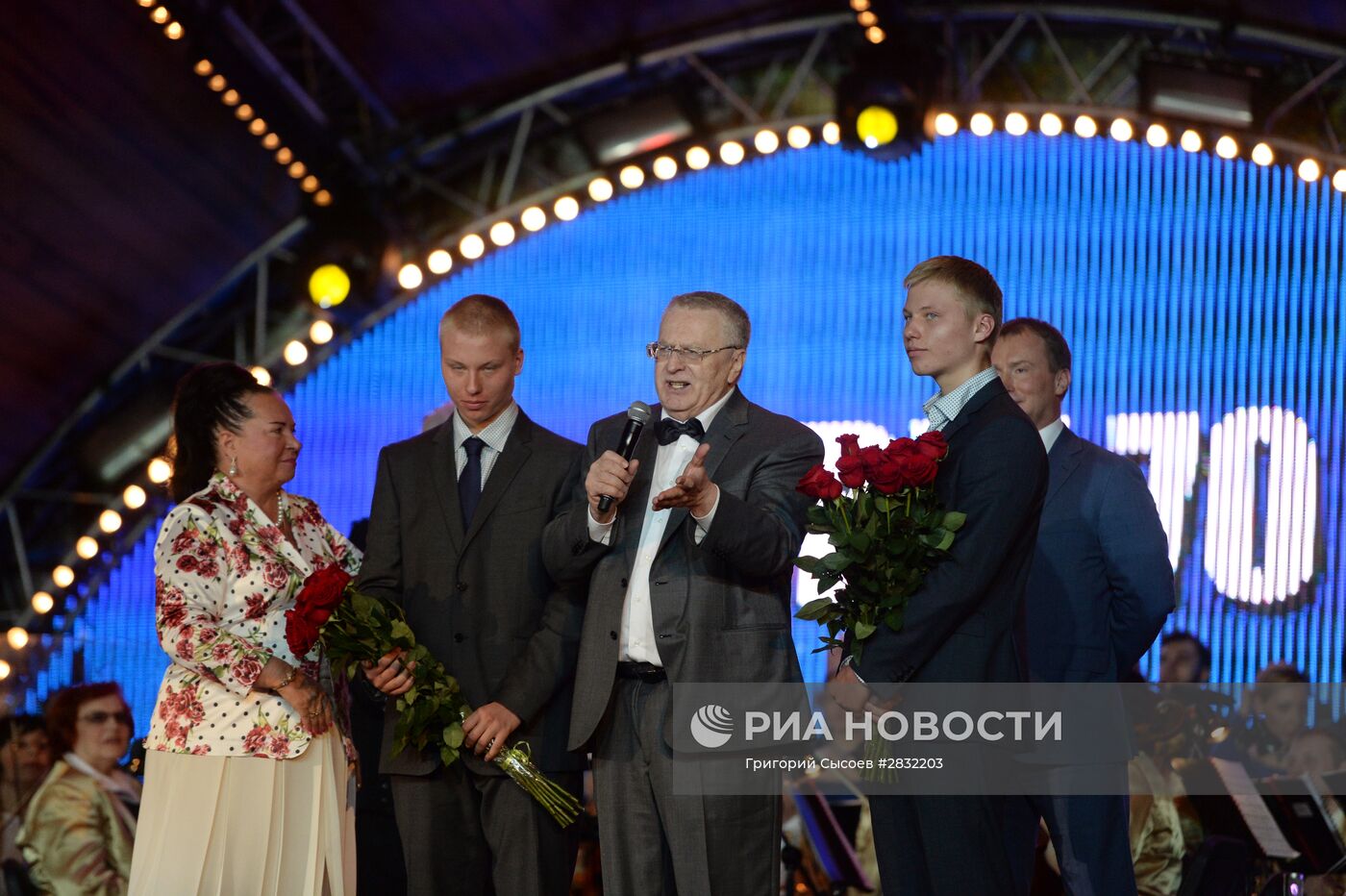Празднование 70-летия лидера ЛДПР В. Жириновского