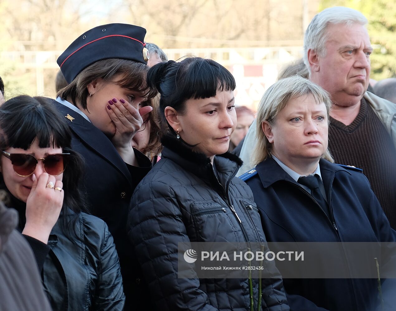 Церемония прощания с замначальника штаба ГУ МВД РФ по Самарской области А.Гоштом