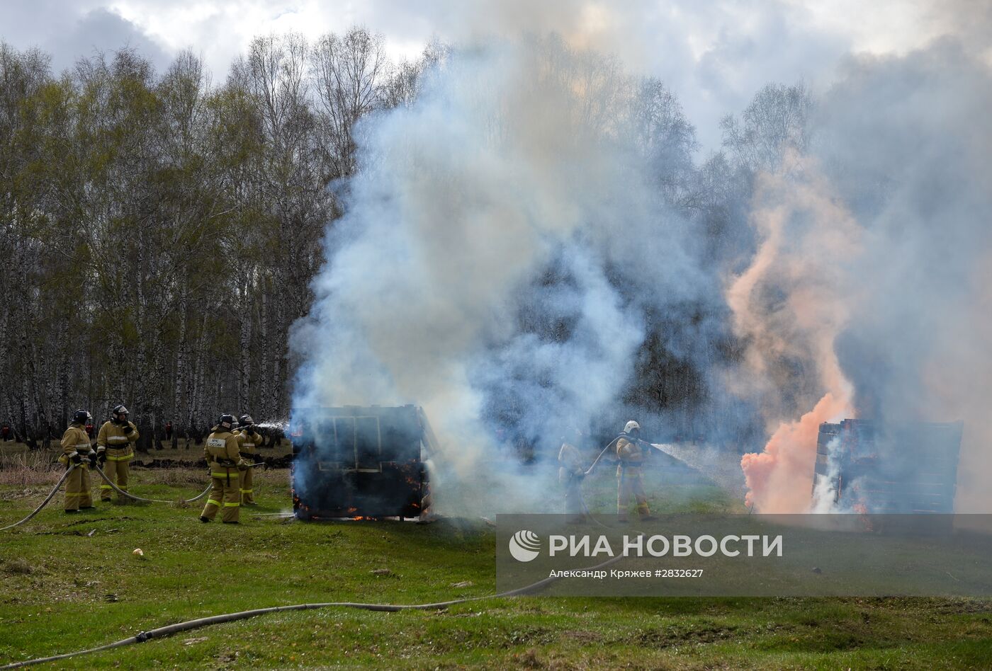 Учения МЧС в городах России