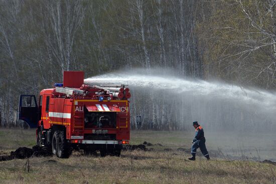 Учения МЧС в городах России