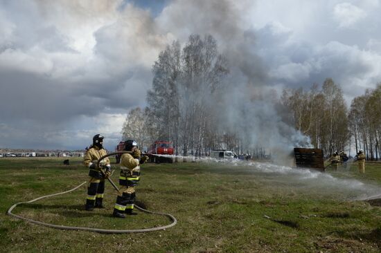 Учения МЧС в городах России