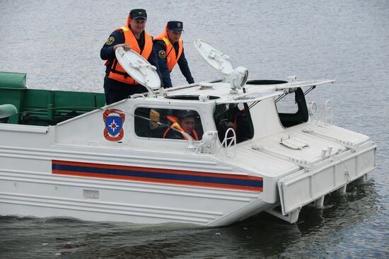 Учения МЧС в городах России