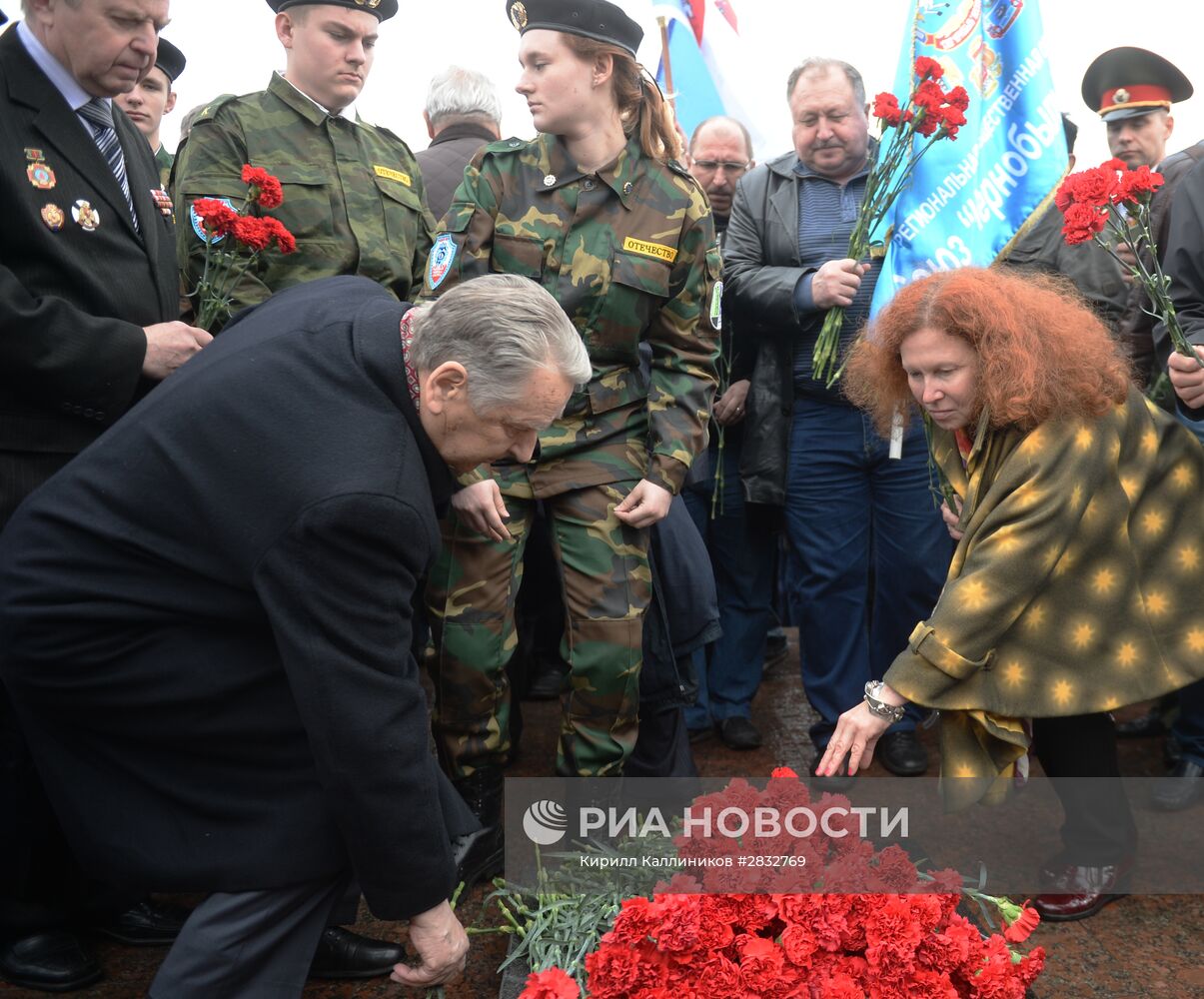 Митинг, посвященный 30-й годовщине катастрофы на Чернобыльской АЭС