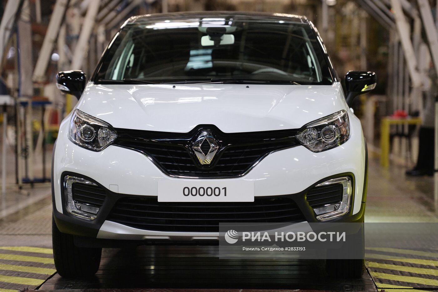 Запуск серийного производства нового кроссовера Renault Kaptur | РИА  Новости Медиабанк