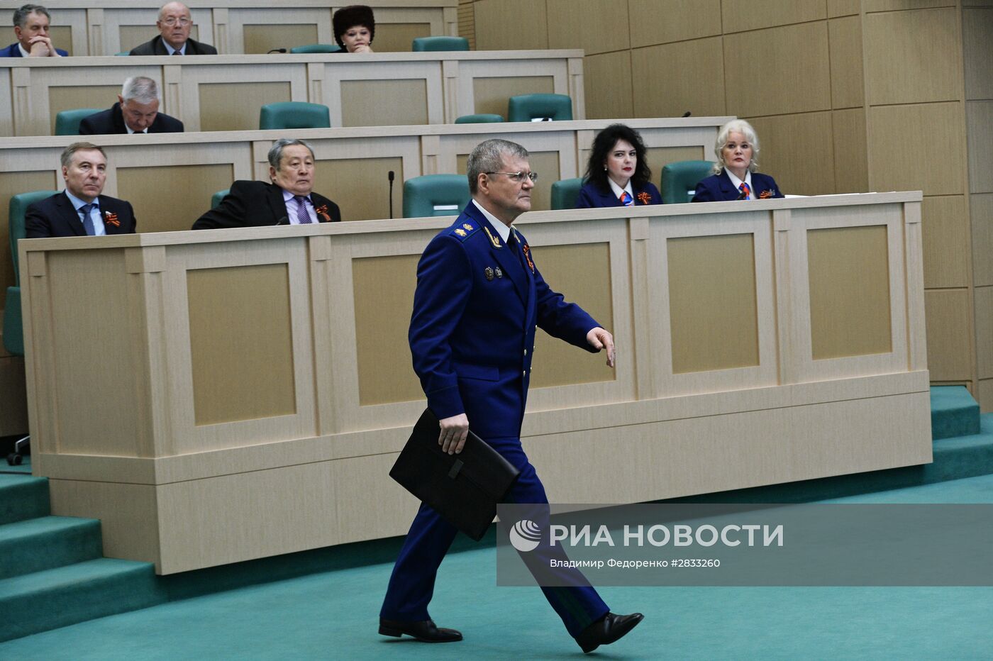Заседание Совета Федерации РФ