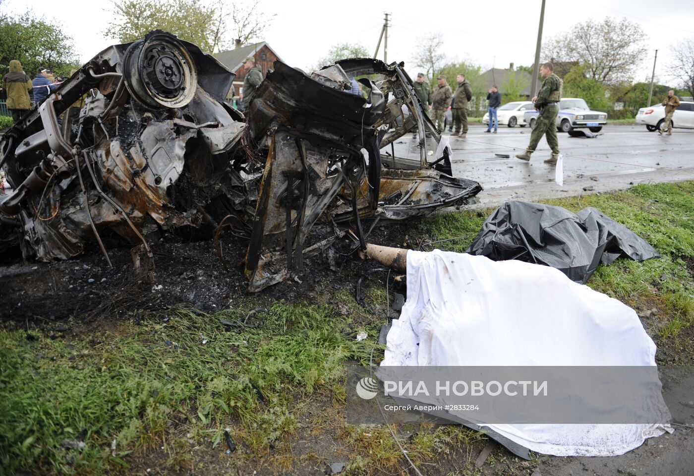 Обстрел КПП "Еленовка" в Донецкой области украинскими силовиками