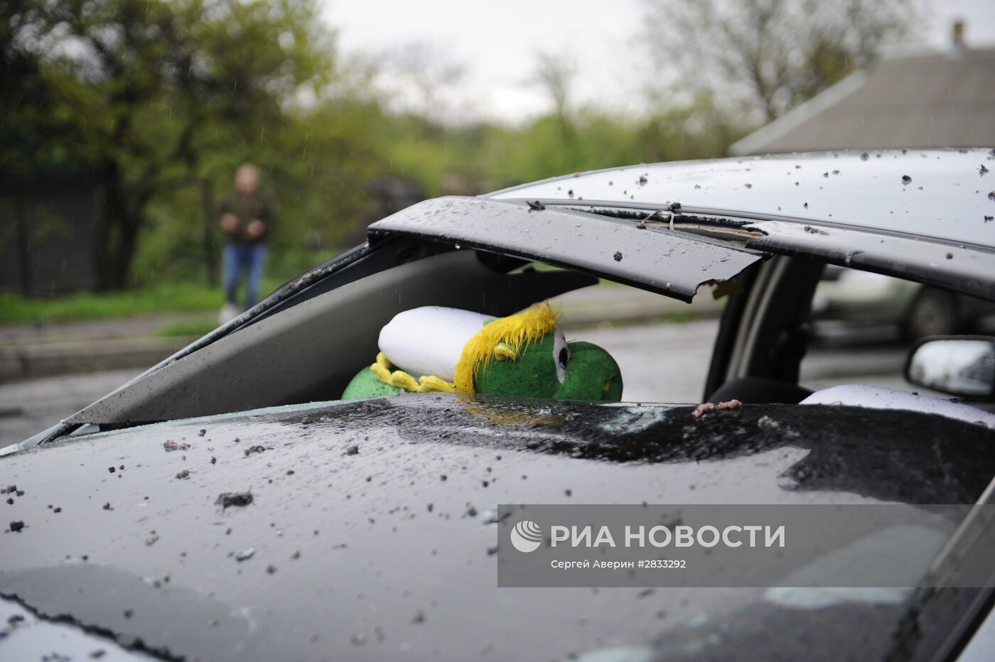 Обстрел КПП "Еленовка" в Донецкой области украинскими силовиками