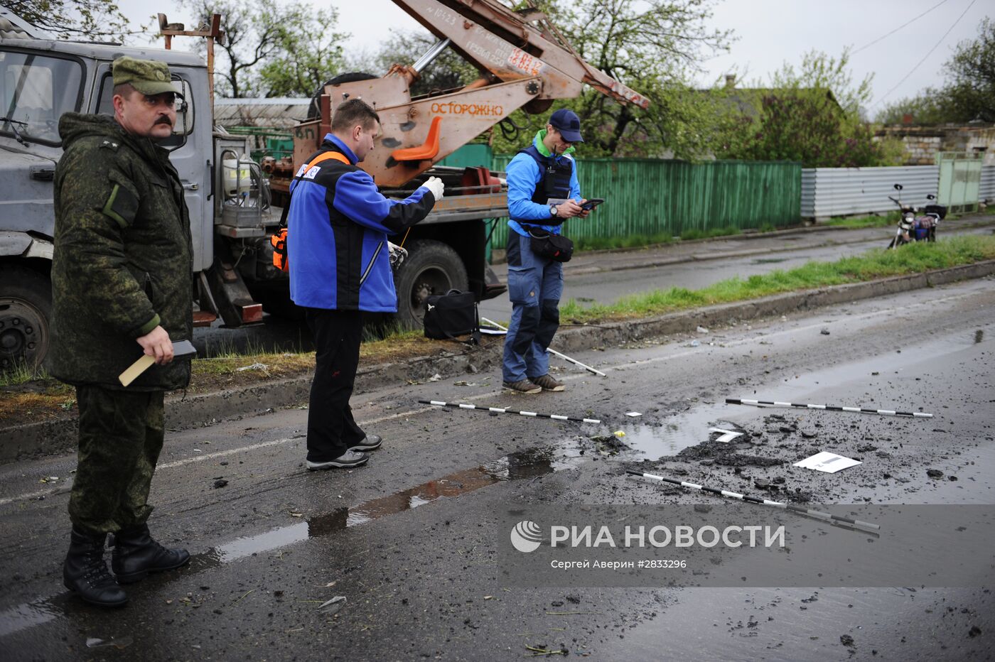 Обстрел КПП "Еленовка" в Донецкой области украинскими силовиками