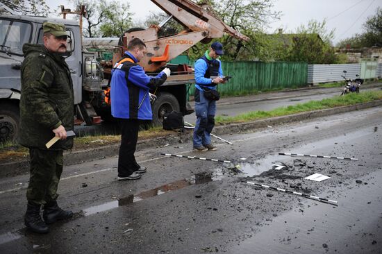 Обстрел КПП "Еленовка" в Донецкой области украинскими силовиками