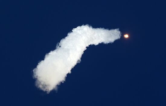 Первый пуск ракеты-носителя с космодрома "Восточный"