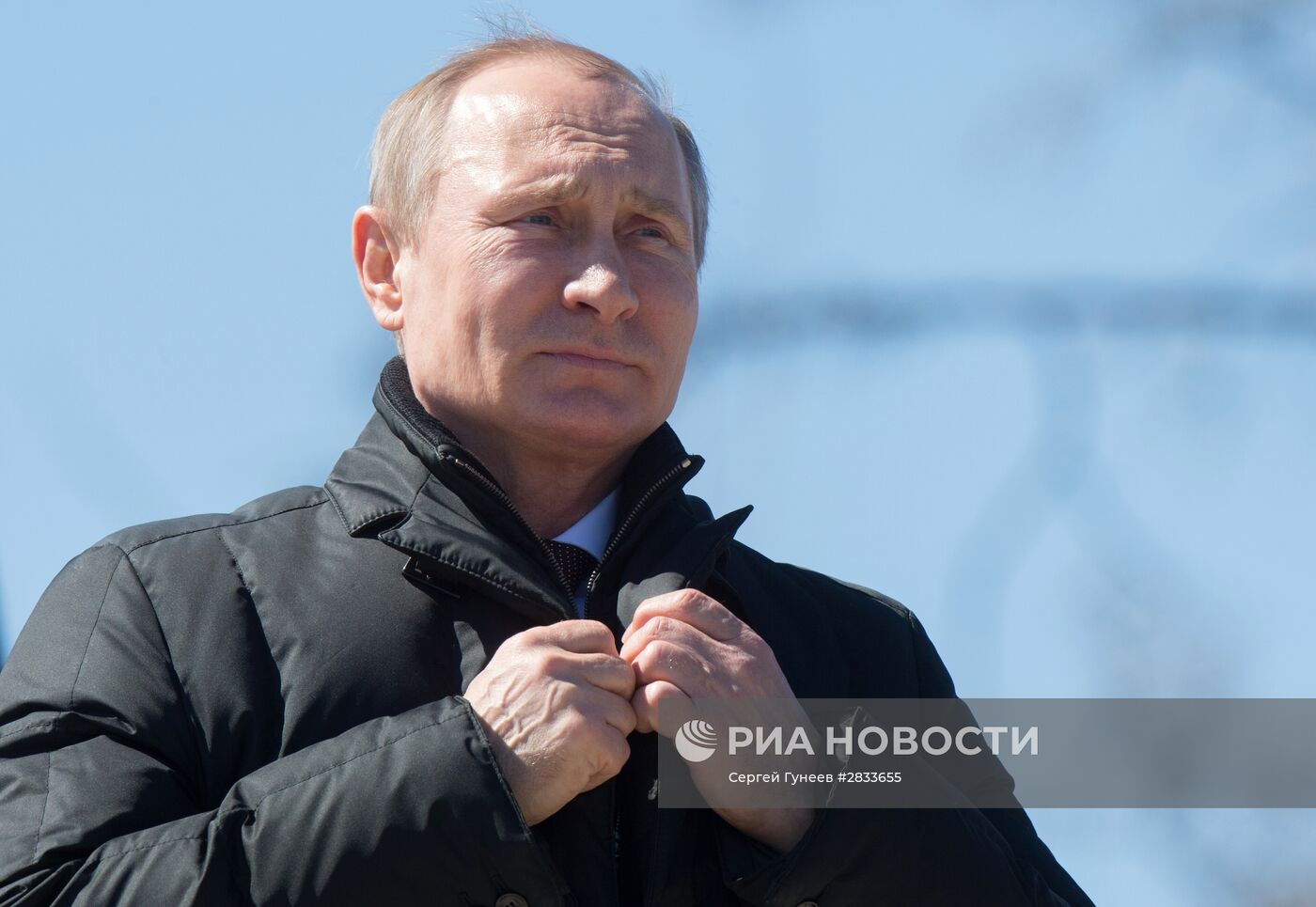 Президент РФ В. Путин на космодроме "Восточный"