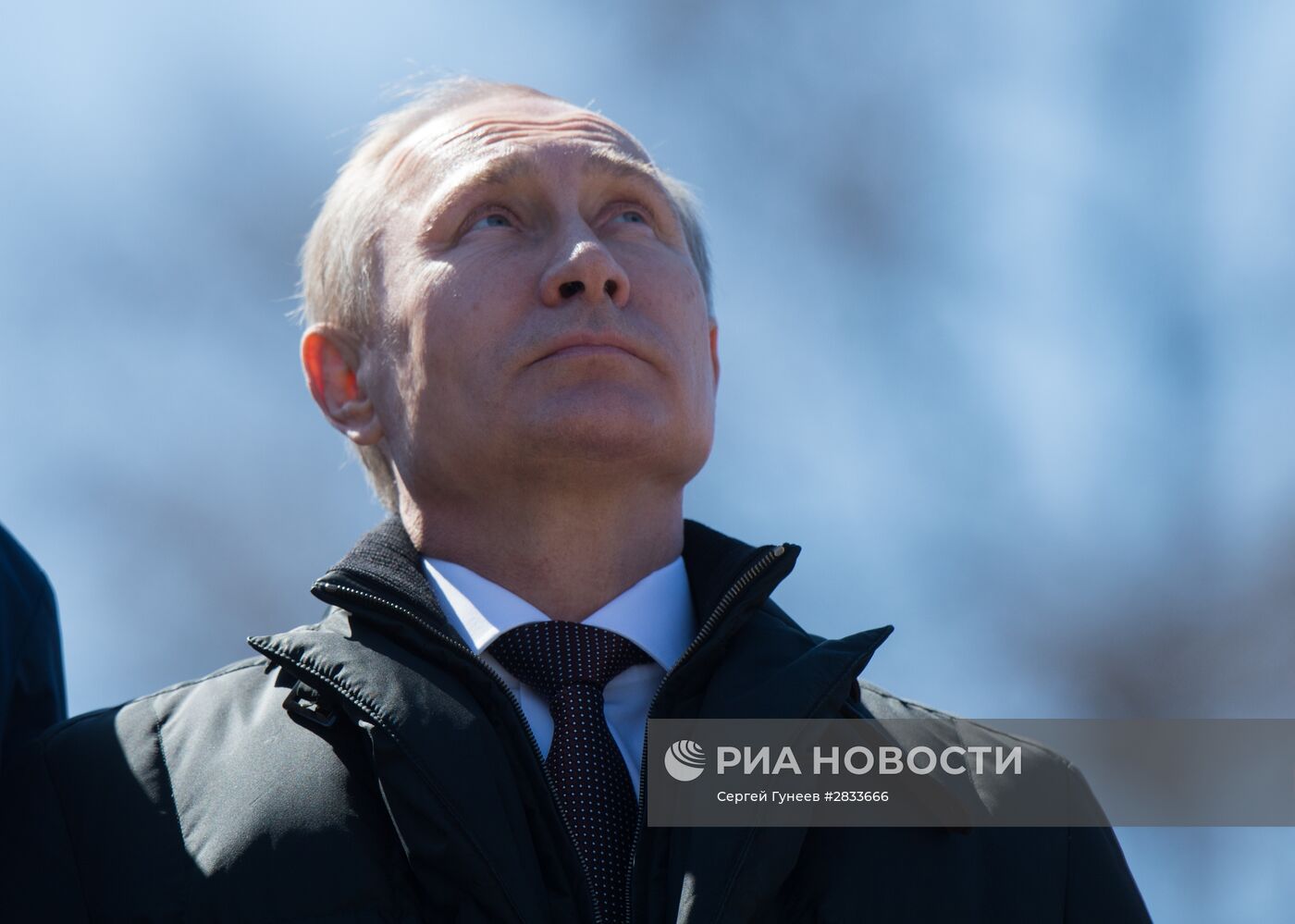 Президент РФ В. Путин на космодроме "Восточный"