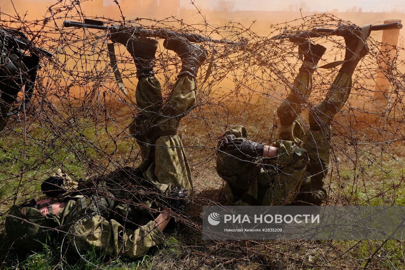 Испытания на право ношения голубого берета в Самарской области