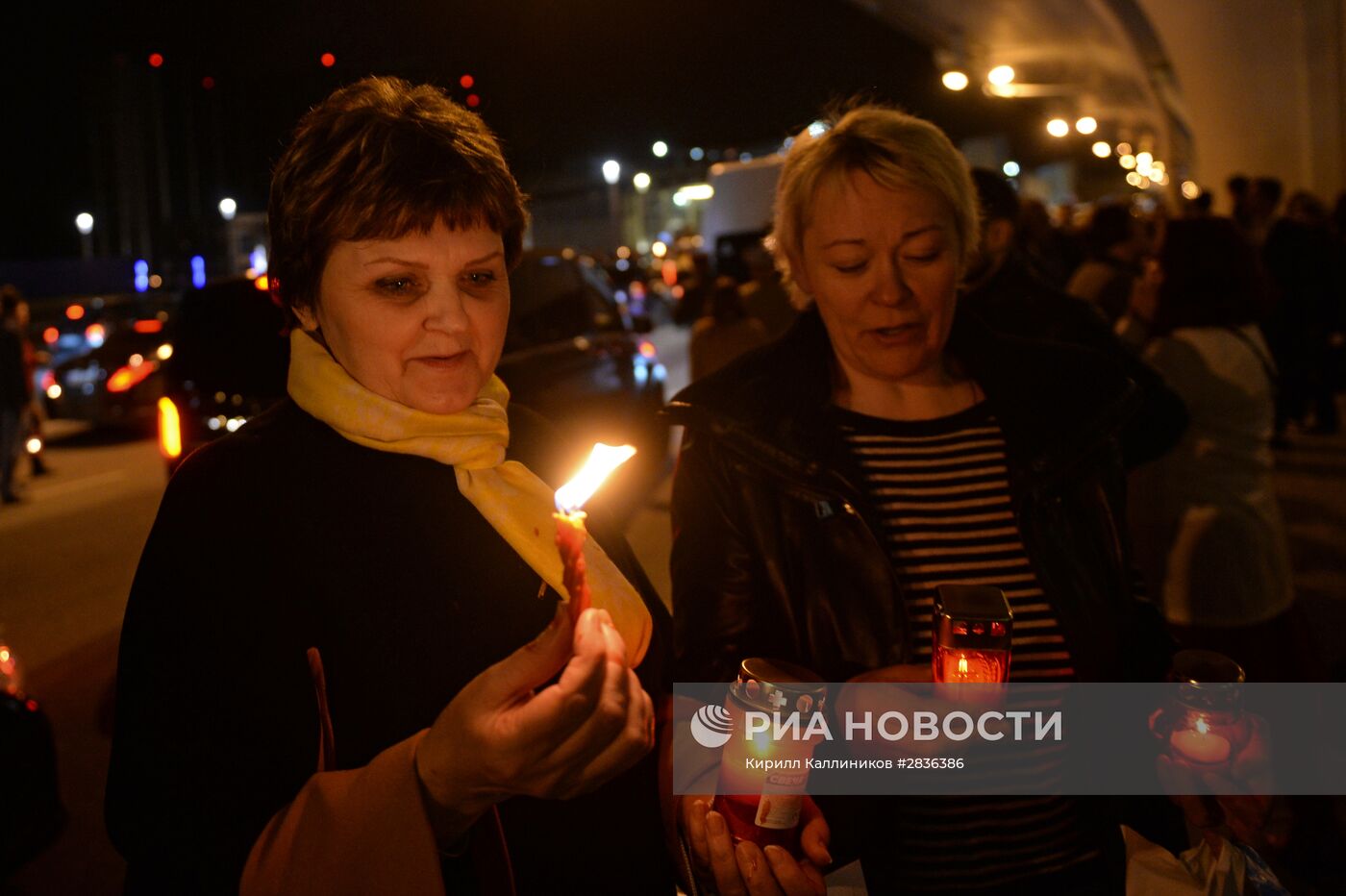 Встреча Благодатного огня в аэропорту Внуково