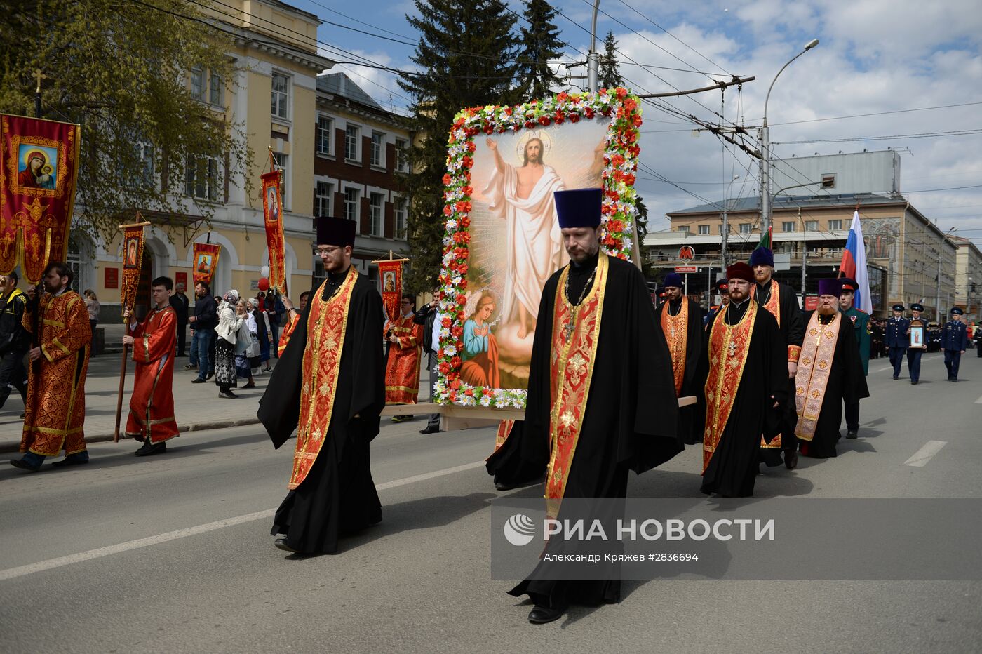 Крестный ход в Новосибирске