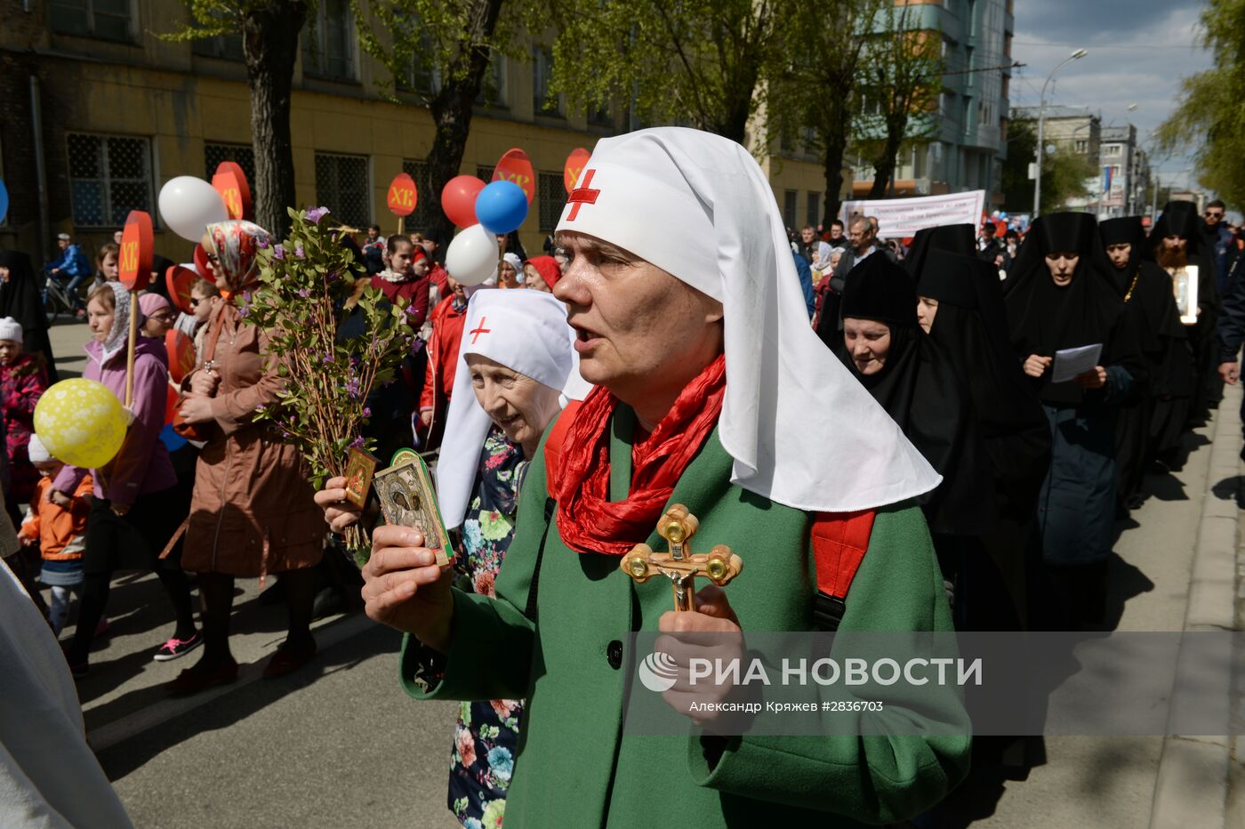 Крестный ход в Новосибирске