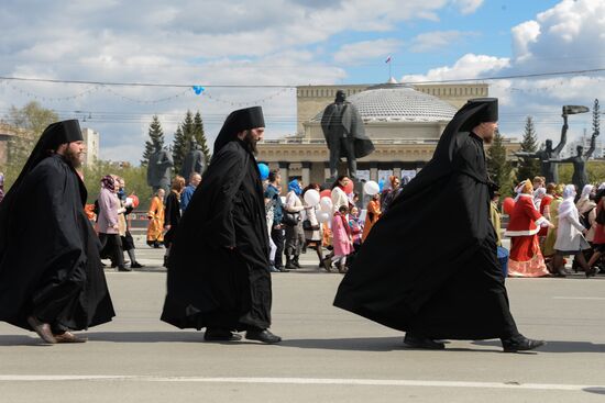 Крестный ход в Новосибирске