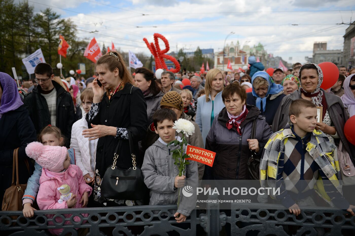 Крестный ход в Новосибирске