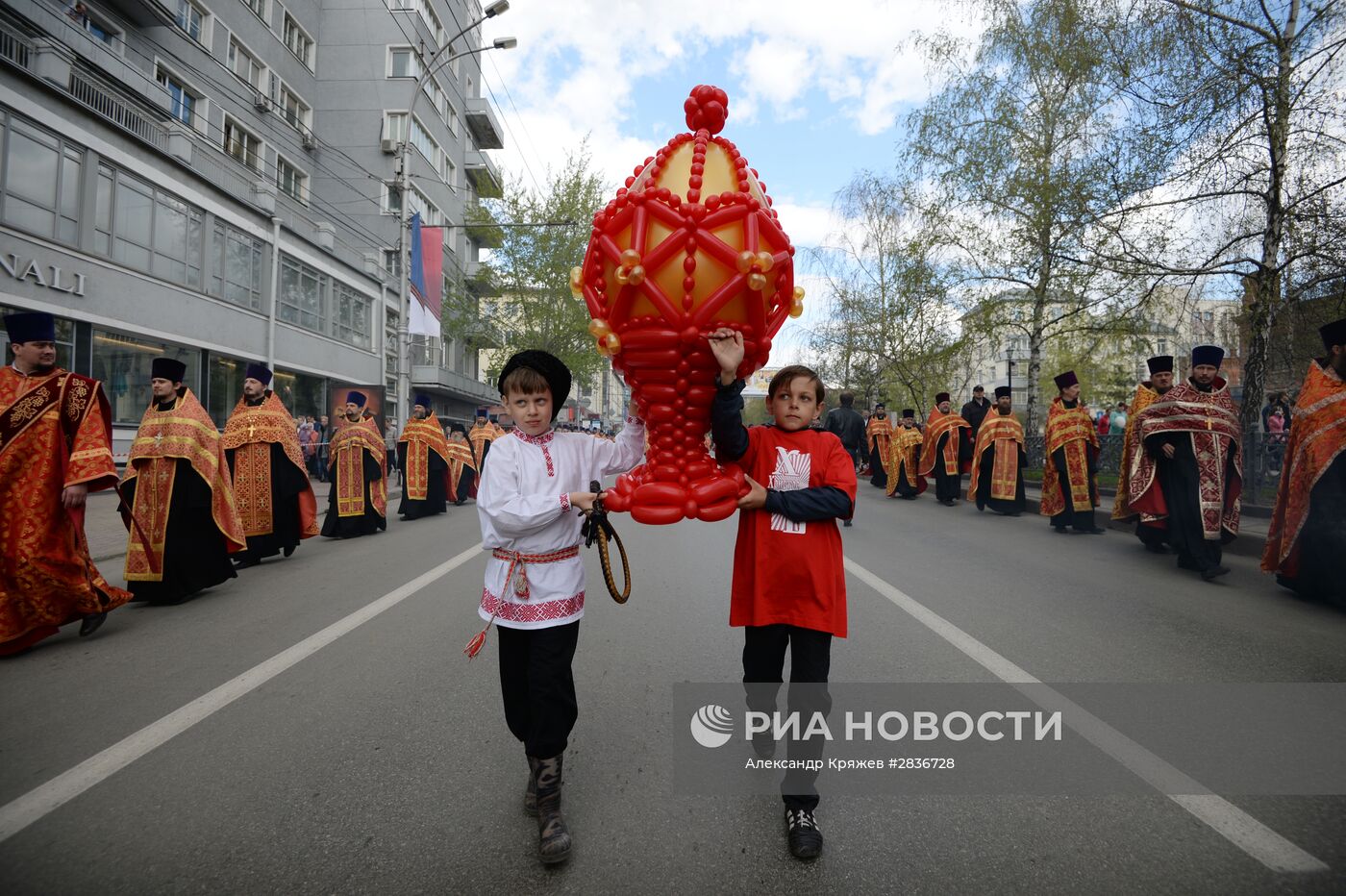 Крестный ход в Новосибирске