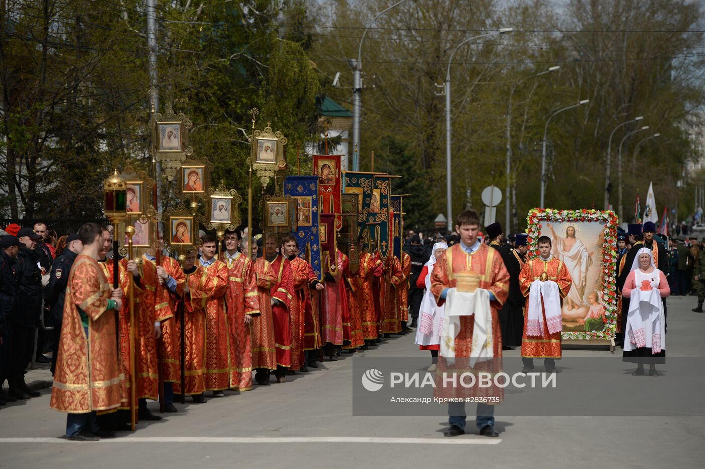 Крестный ход в Новосибирске