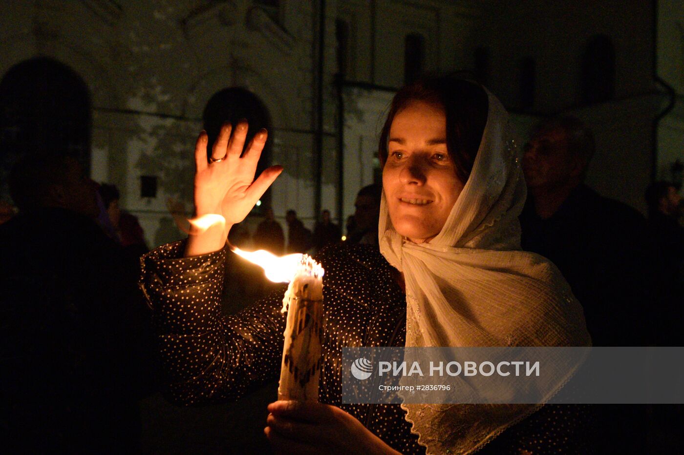 Празднование Пасхи в Киево-Печерской лавре