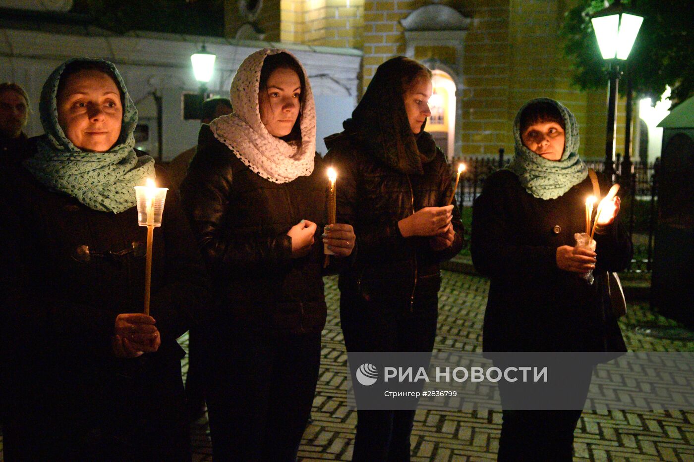 Празднование Пасхи в Киево-Печерской лавре