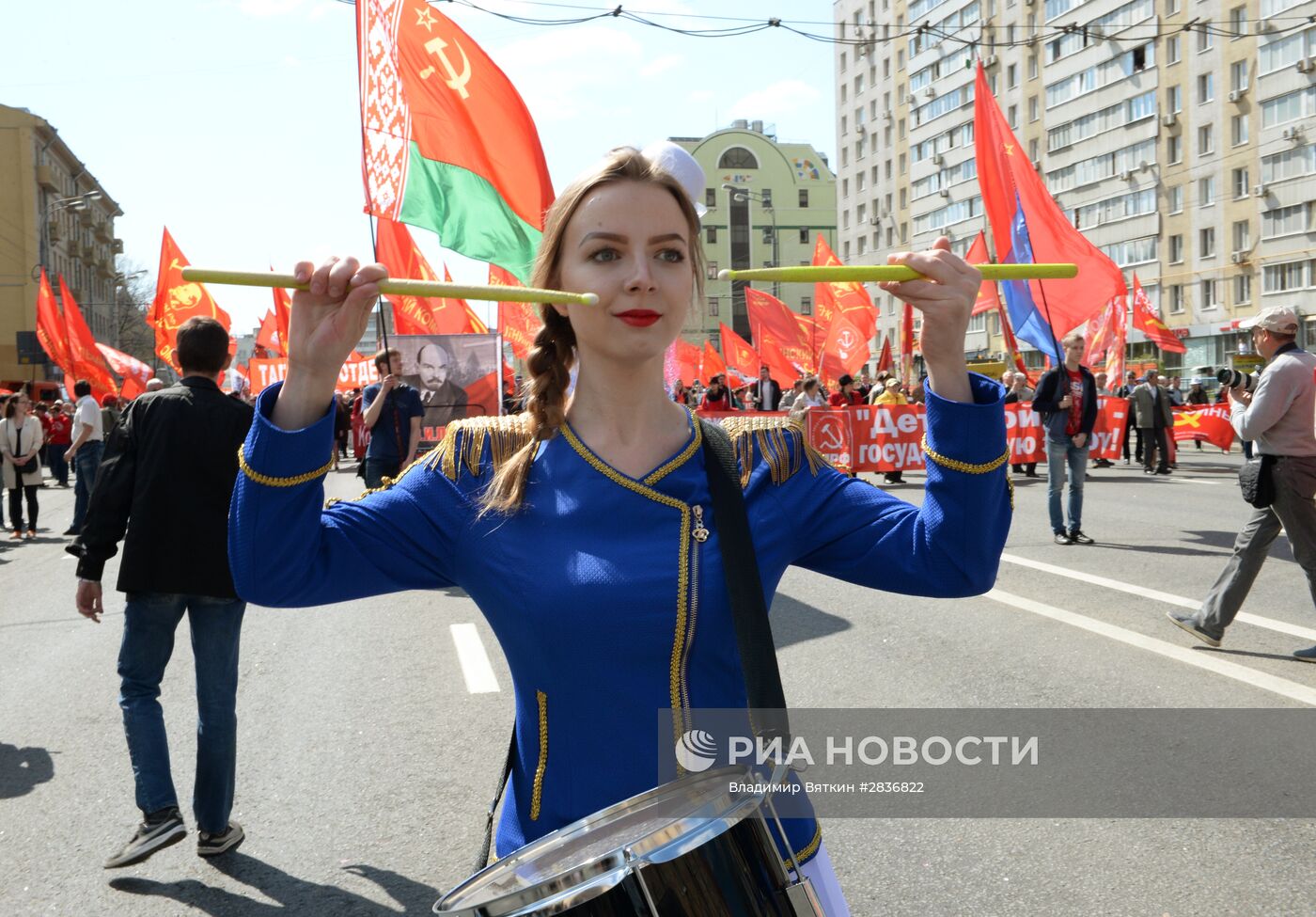 Шествие и митинг КПРФ