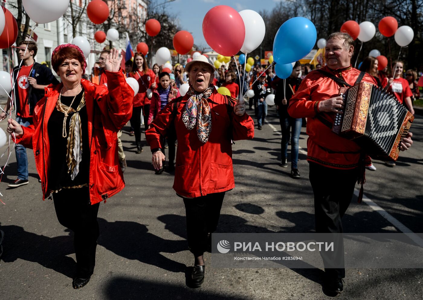 Празднование 1 мая в России