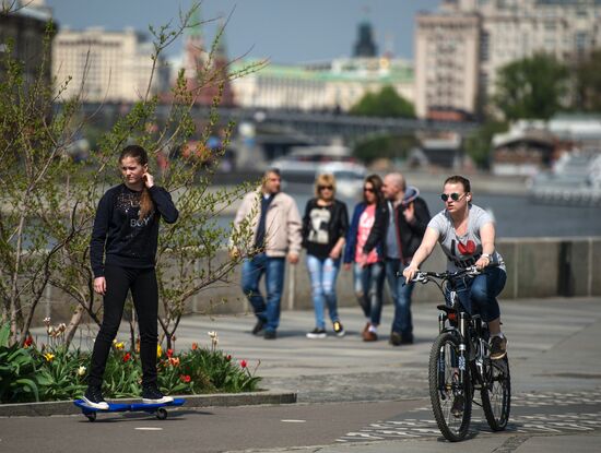 Открытие летнего сезона в московских парках