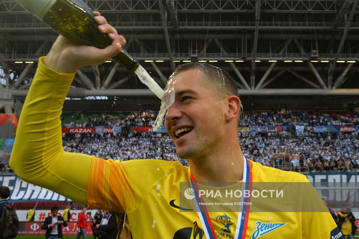 Футбол. Кубок России. Финал. Матч ЦСКА - "Зенит"