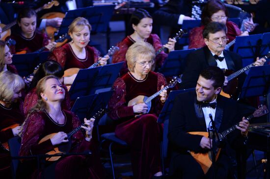 Выступление Национального академического оркестра народных инструментов России имени Н.П. Осипова