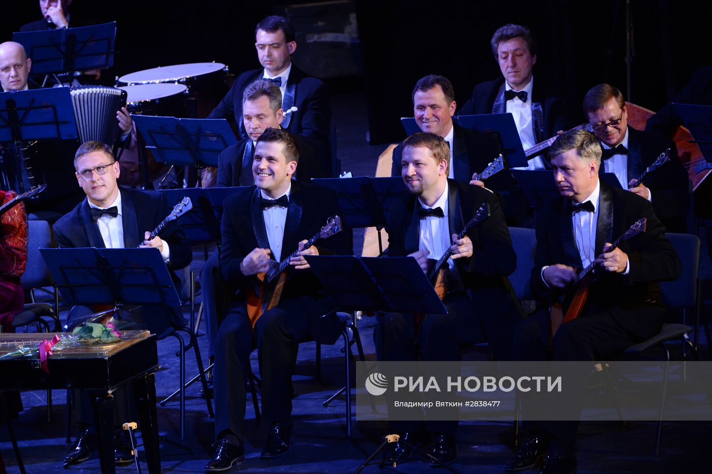 Выступление Национального академического оркестра народных инструментов России имени Н.П. Осипова