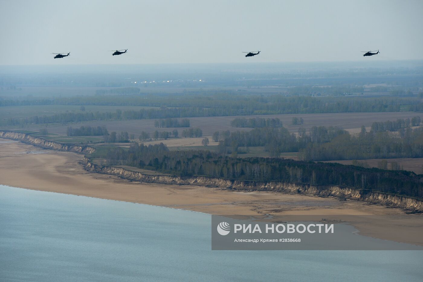Репетиция парада Победы в Новосибирске