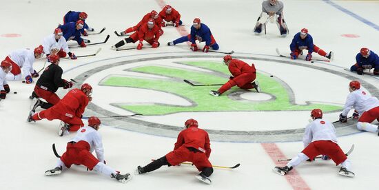 Тренировки сборных перед чемпионатом мира 2016