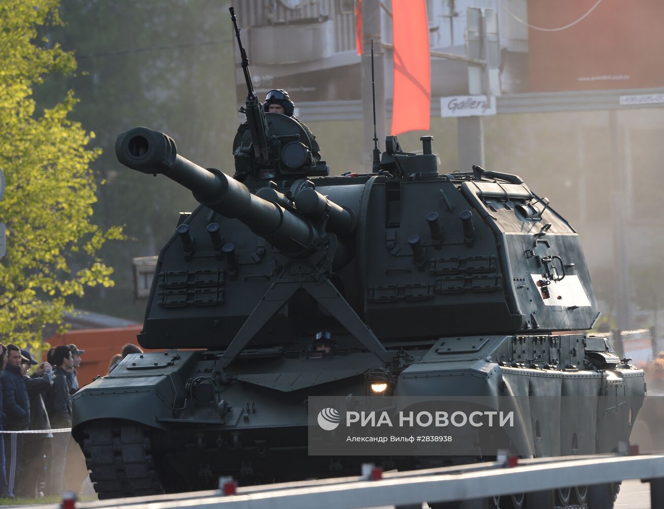 Подготовка к Параду Победы в Москве