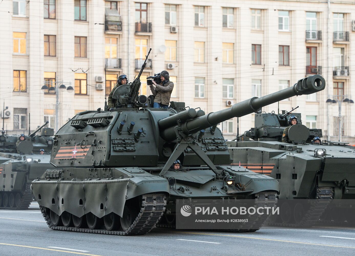Подготовка к Параду Победы в Москве