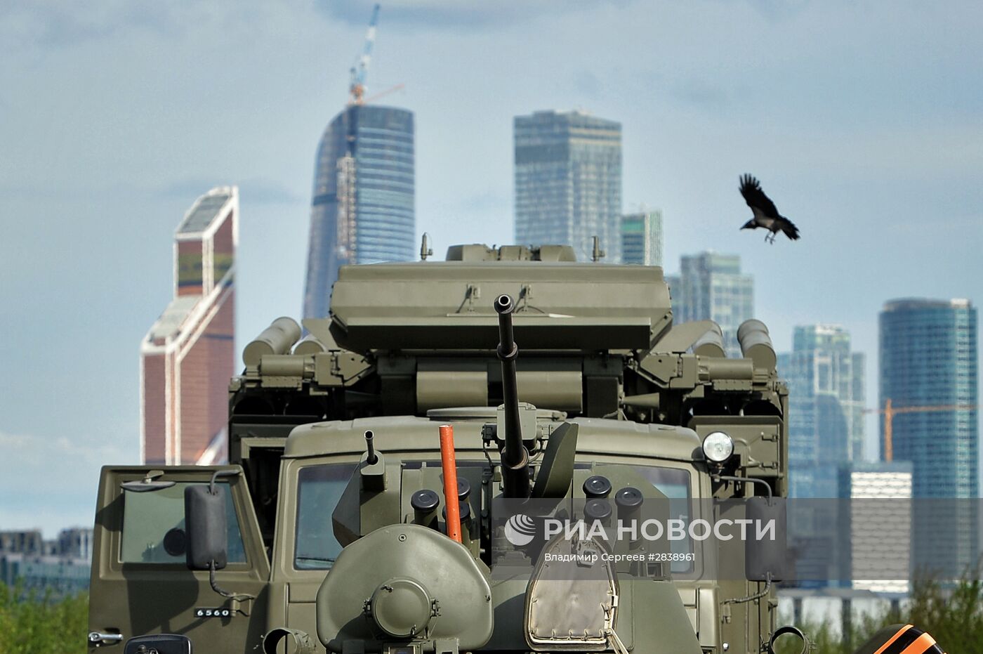 Подготовка к Параду Победы в Москве