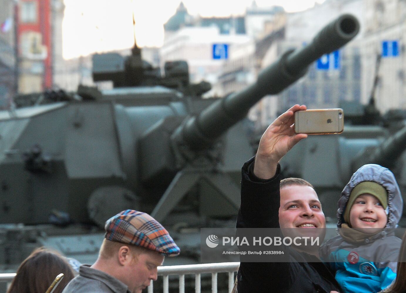 Подготовка к Параду Победы в Москве