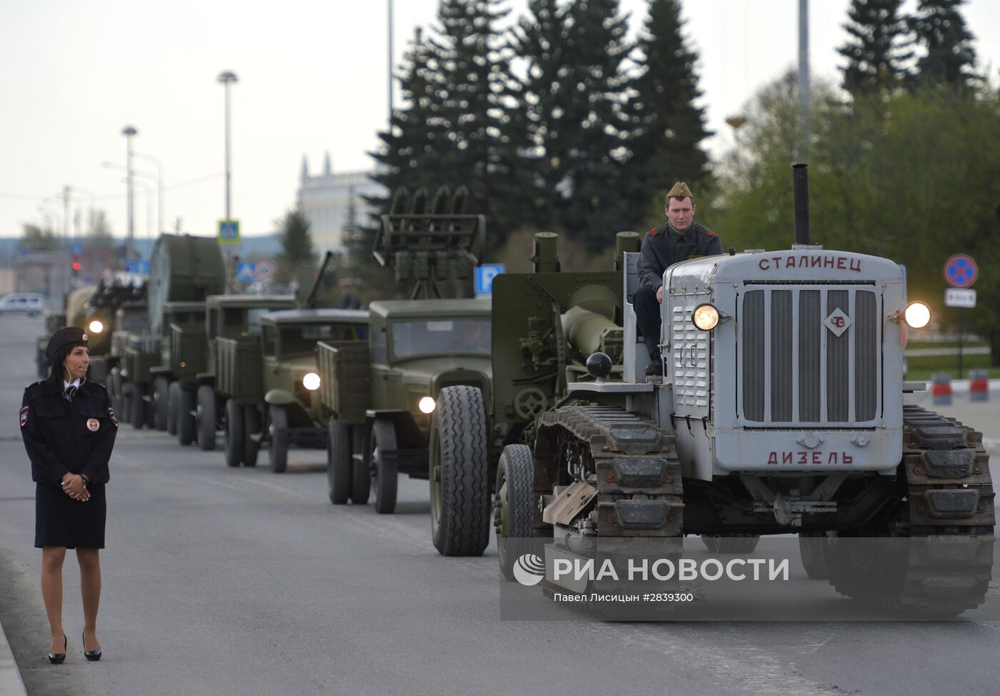 Генеральная репетиция парада Победы в городах России