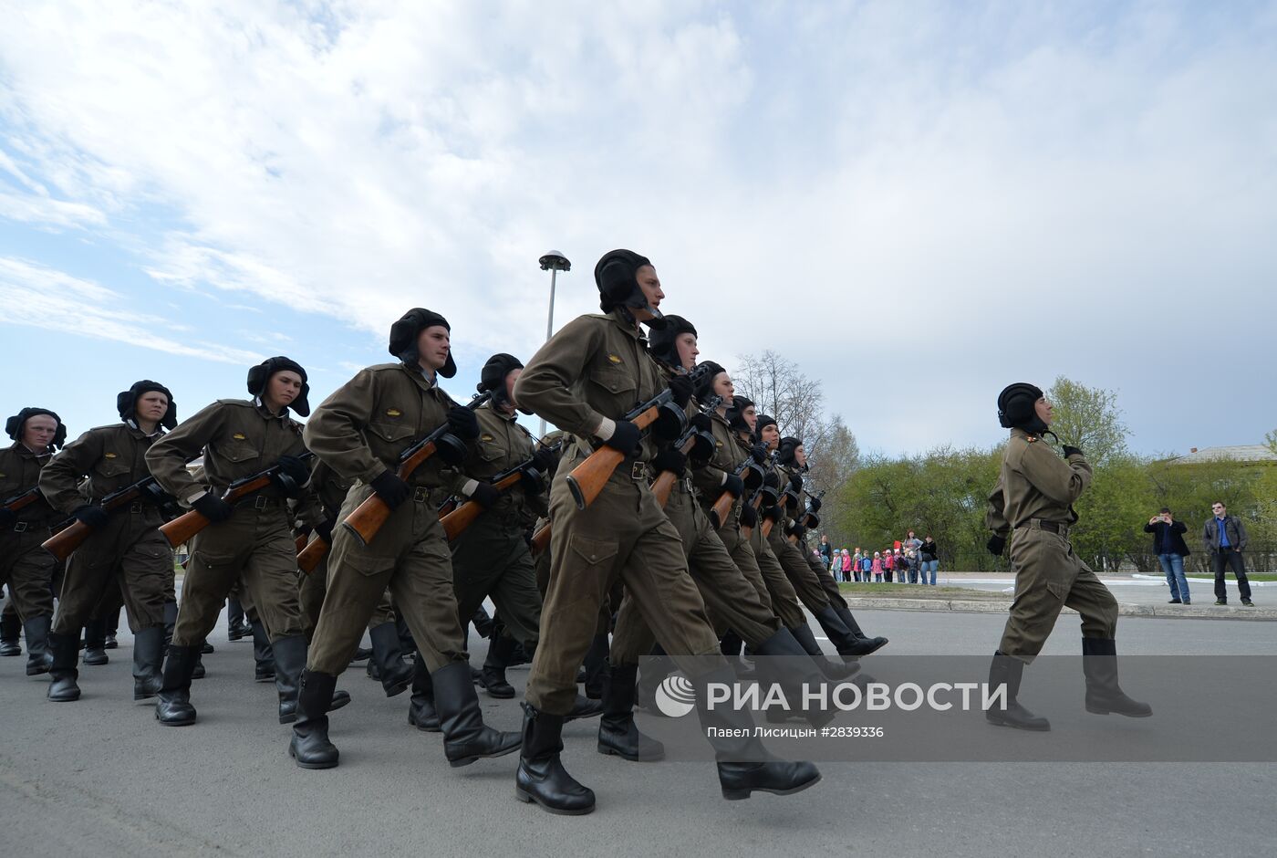 Генеральная репетиция парада Победы в городах России