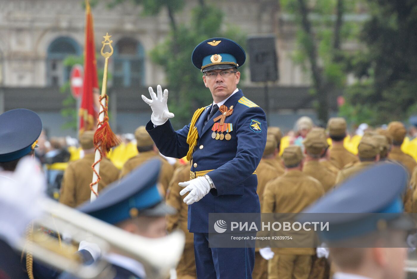 Генеральная репетиция парада Победы в городах России