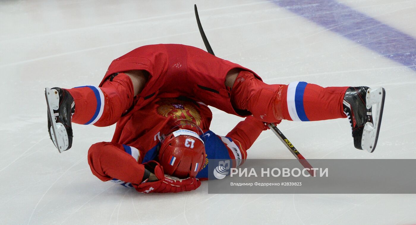 Хоккей. Чемпионат мира. Матч Чехия - Россия