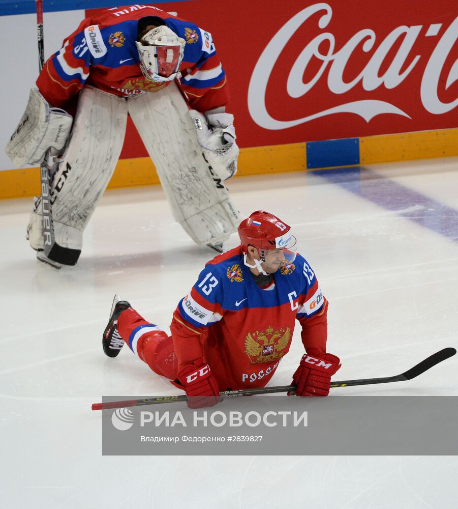 Хоккей. Чемпионат мира. Матч Чехия - Россия