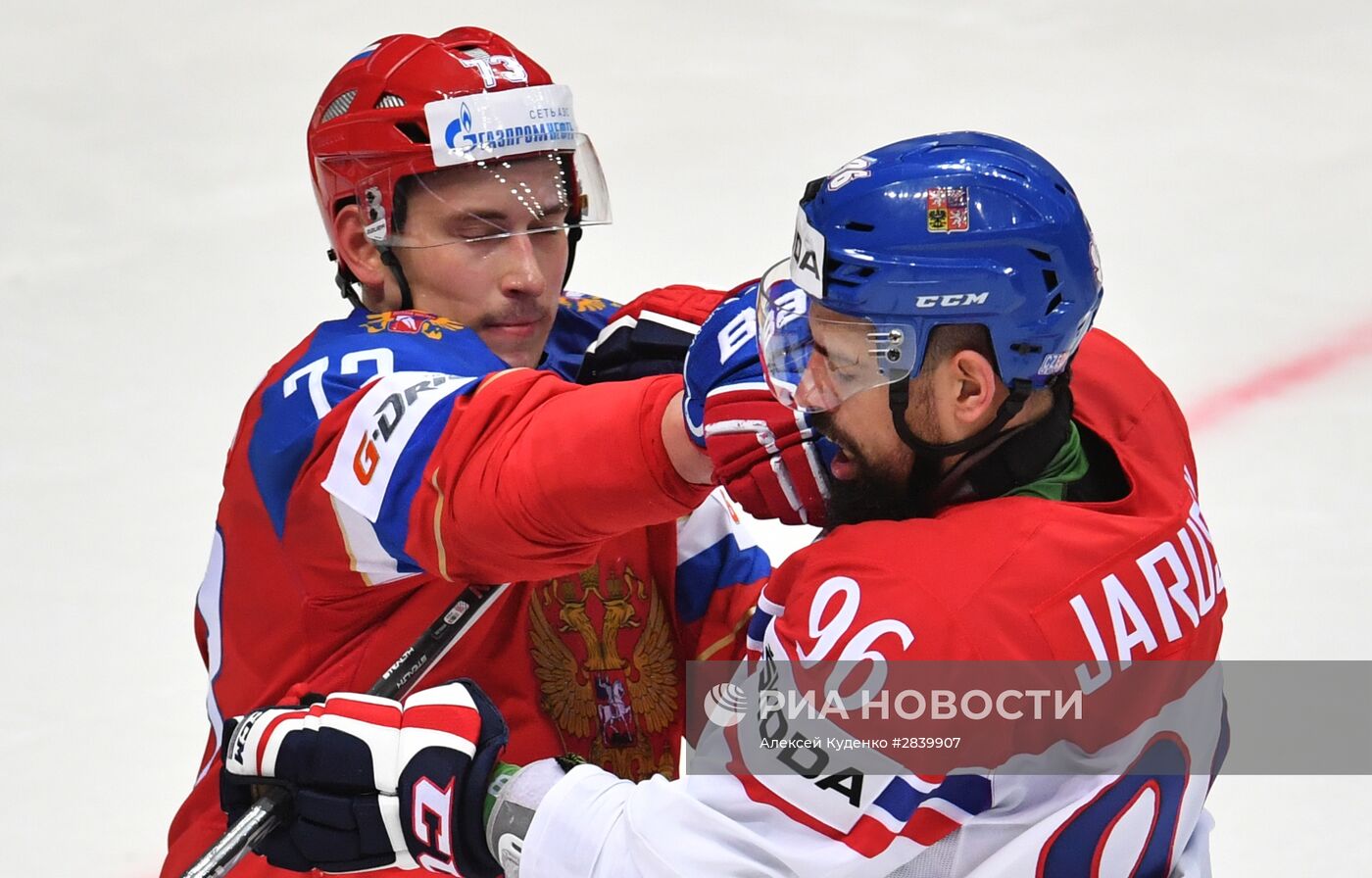 Хоккей. Чемпионат мира. Матч Чехия - Россия