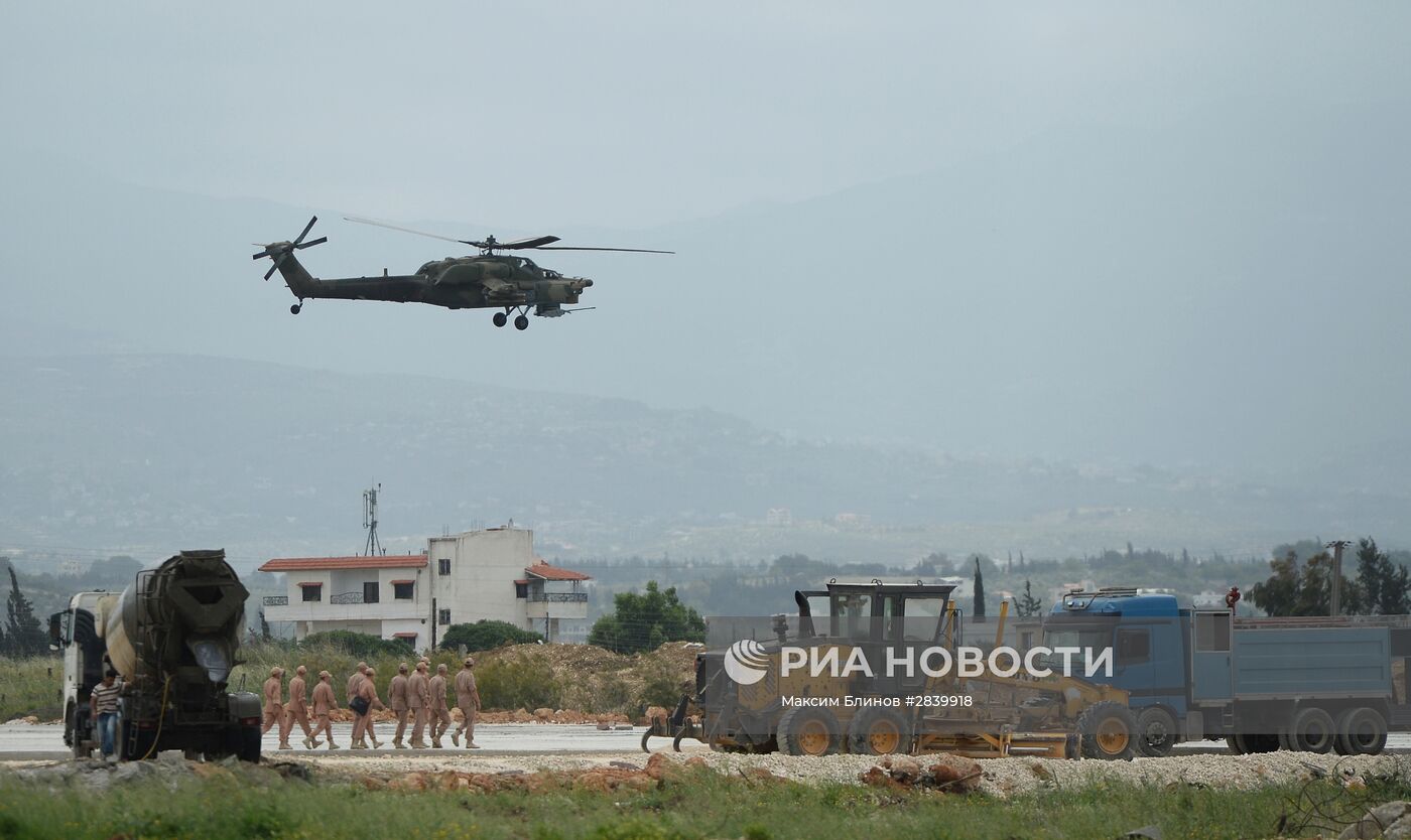 Авиабаза "Хмеймим" в Сирии